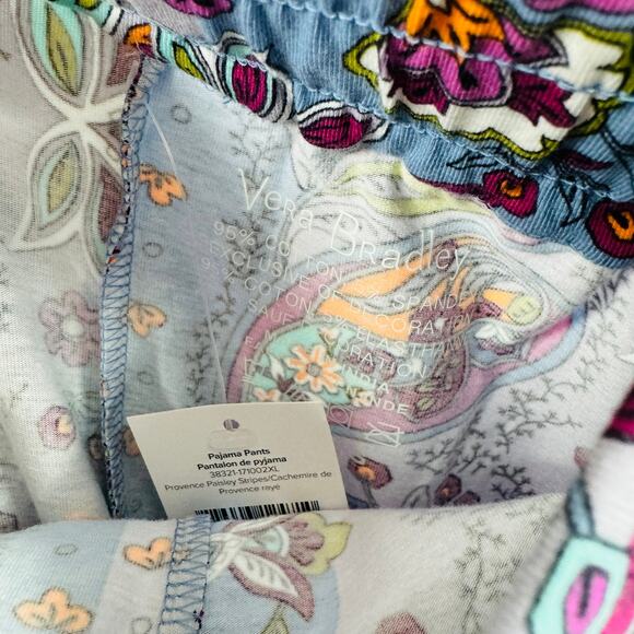 Vera Bradley Floral Blue Pajama Pants - Picture 4 of 9